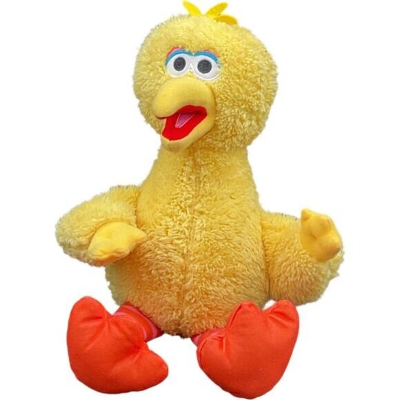 Big Bird Plush Toy 15" Sesame Street Kohls Cares Yellow & Orange Stuffed Animal - Picture 1 of 6